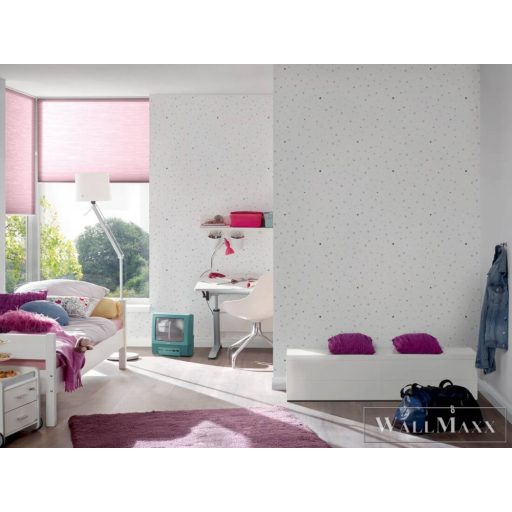 AS CREATION Little Love 38116-3 bézs pöttyös tapéta