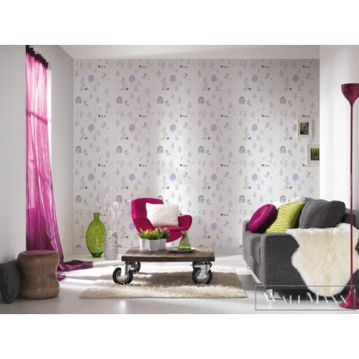 AS CREATION Little Love 38117-1 bézs nyuszis tapéta