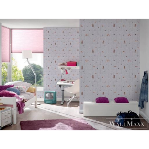 AS CREATION Little Love 38119-1 bézs maci-s tapéta