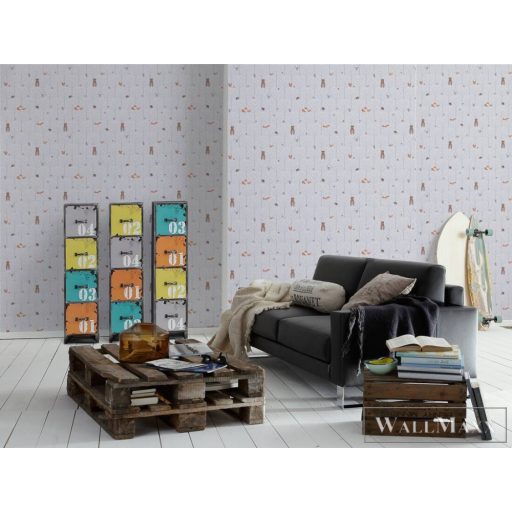 AS CREATION Little Love 38119-1 bézs maci-s tapéta