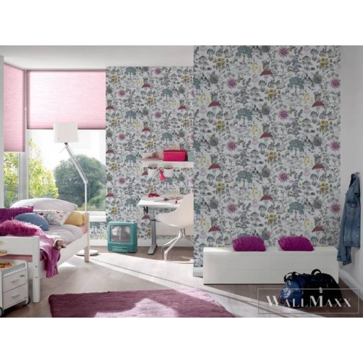 AS CREATION Little Love 38120-1 fehér tündér-es tapéta