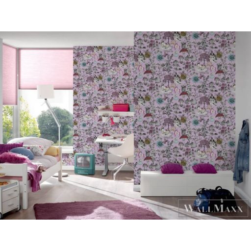 AS CREATION Little Love 38120-3 rózsaszín tündér-es tapéta