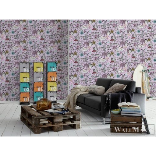 AS CREATION Little Love 38120-3 rózsaszín tündér-es tapéta