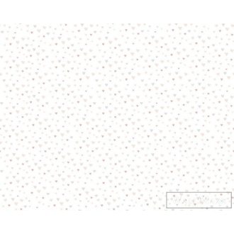   AS CREATION Little Love 38124-1 rózsaszín pöttyös tapéta