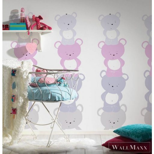 AS CREATION Little Love 38136-2  pandá-s tapéta