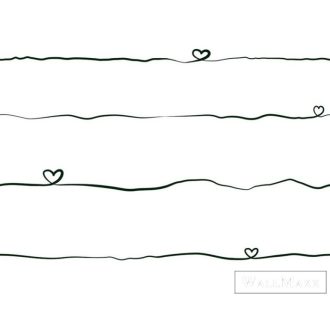 AS CREATION Little Love 38140-3 fehér szivecské-s tapéta