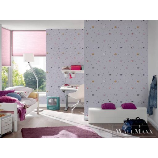 AS CREATION Little Love 38143-1 színes csillag-os tapéta