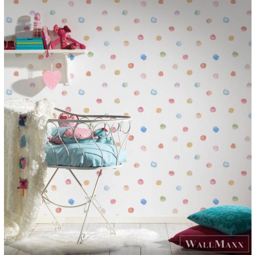 AS CREATION Little Love 38147-1 színes modern tapéta