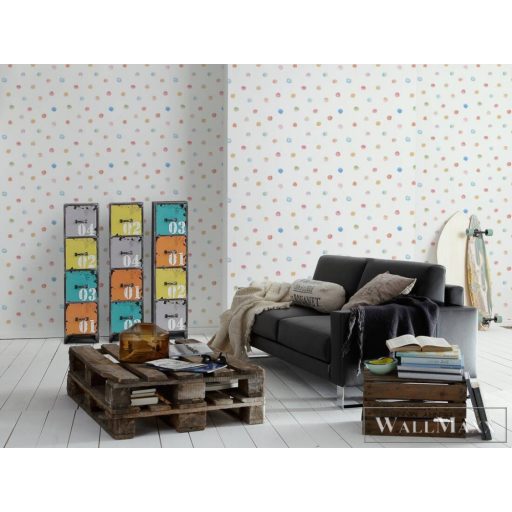 AS CREATION Little Love 38147-1 színes modern tapéta