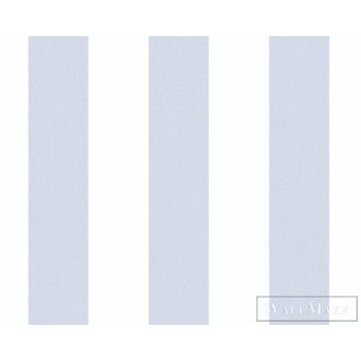 AS CREATION Little Love 38148-3 fehér csíkos tapéta