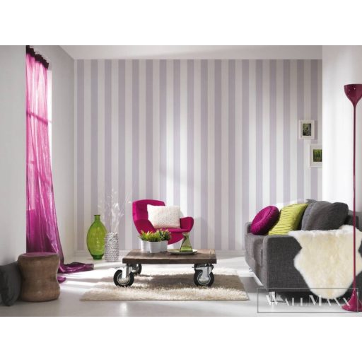 AS CREATION Little Love 38148-4 bézs csíkos tapéta