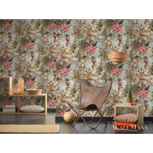 AS CREATION Dream Flowery 38177-1 piros virágos tapéta