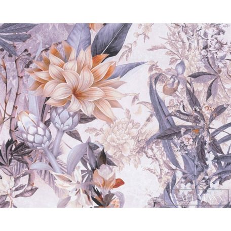 AS CREATION Dream Flowery 38177-2 lila virágos tapéta
