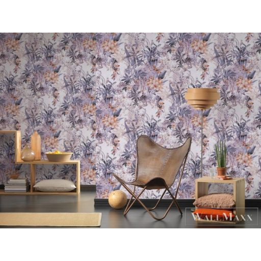 AS CREATION Dream Flowery 38177-2 lila virágos tapéta