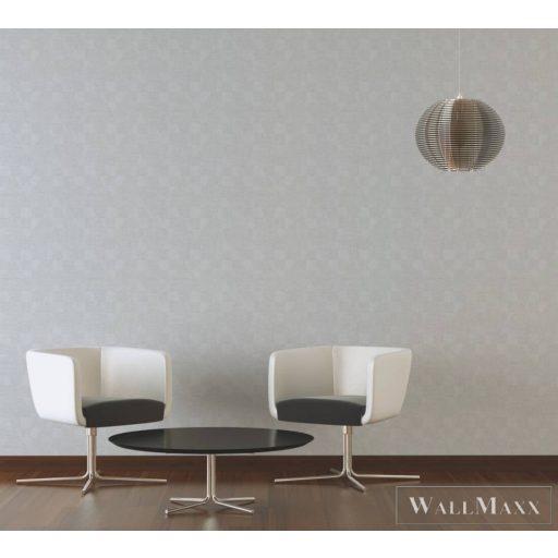 AS Creation Titanium 3 38196-3 szürke, fehér Fém-hatású Uni tapéta