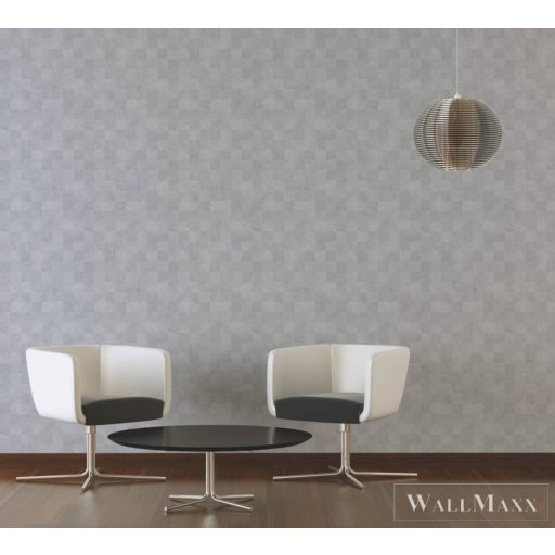 AS Creation Titanium 3 38200-3 szürke Fém-hatású Modern tapéta
