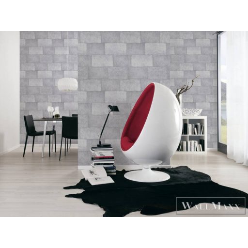 AS Creation Titanium 3 38201-1 szürke Fém-hatású Modern tapéta