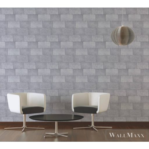 AS Creation Titanium 3 38201-1 szürke Fém-hatású Modern tapéta