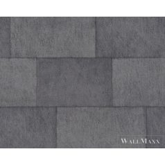   AS Creation Titanium 3 38201-6 fekete, szürke Fém-hatású Modern tapéta