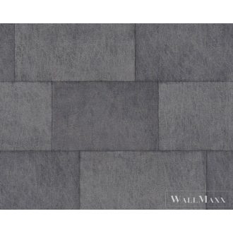  AS Creation Titanium 3 38201-6 fekete, szürke Fém-hatású Modern tapéta