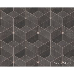   AS Creation Titanium 3 38202-4 barna Tér-hatású 3D-mintás Grafikus tapéta