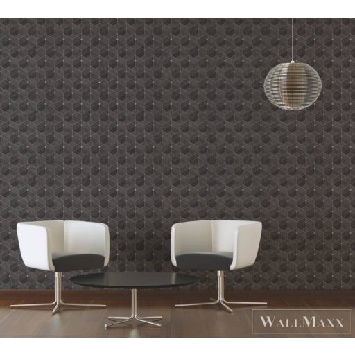 AS Creation Titanium 3 38202-4 barna Tér-hatású 3D-mintás Grafikus tapéta