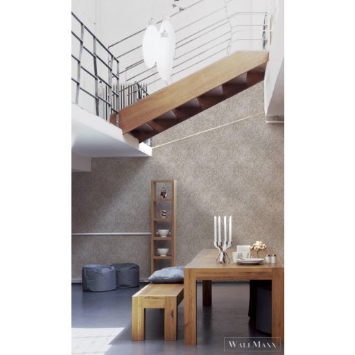 AS Creation Titanium 3 38203-3 bézs, barna Fém-hatású Modern tapéta