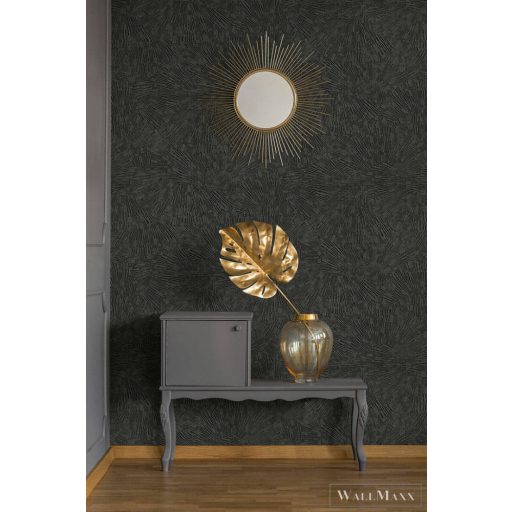 AS Creation Titanium 3 38203-5 fekete, barna Fém-hatású Modern tapéta
