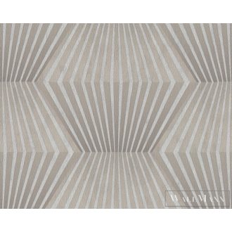   AS Creation Titanium 3 38204-3 barna, szürke Tér-hatású 3D-mintás Grafikus tapéta