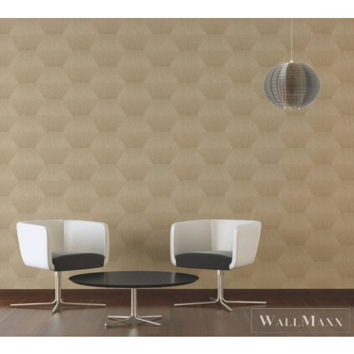 AS Creation Titanium 3 38204-4 sárga Tér-hatású 3D-mintás Grafikus tapéta