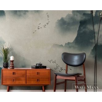   AS CREATION The Wall 38246-1 fekete misztikus grafikus digitális panel