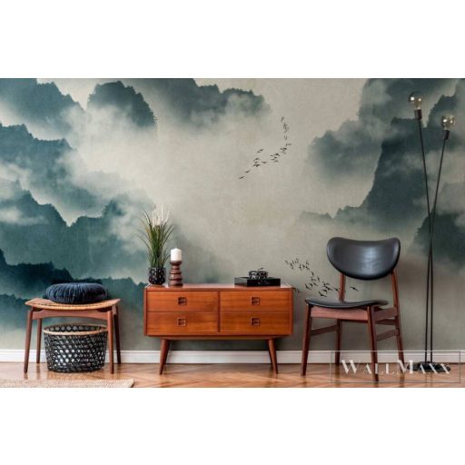 AS CREATION The Wall 38246-1 fekete misztikus grafikus digitális panel