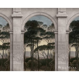   AS CREATION The Wall 38249-1 zöld római mintás klasszikus digitális panel