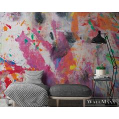   AS CREATION The Wall 38252-1 színes graffiti mintás modern digitális panel