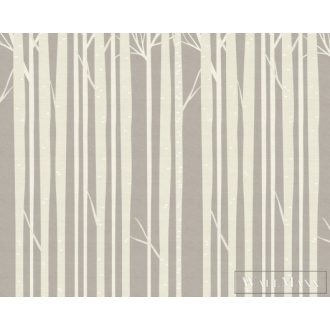   AS CREATION The Wall 38295-1 krémszínű erdő mintás modern digitális panel