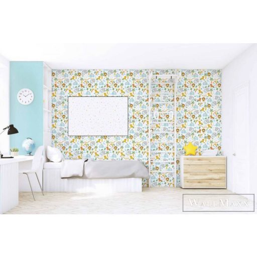 AS Creation Little Love 38311-2 zöld Egyszínű Uni tapéta