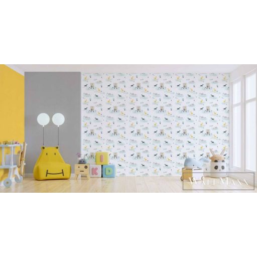 AS Creation Little Love 38314-3 sárga Egyszínű Uni tapéta