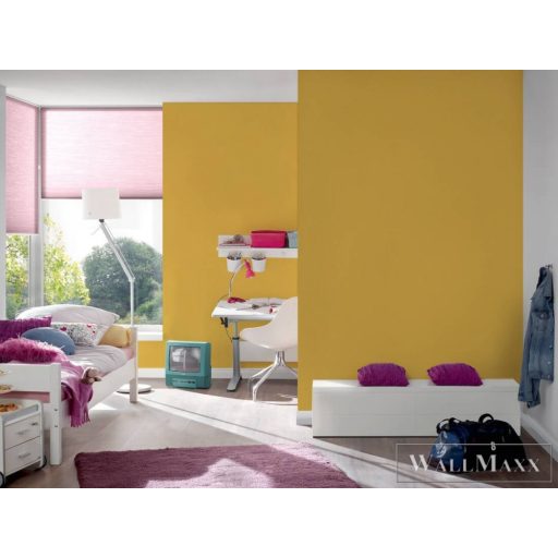 AS Creation Little Love 38314-3 sárga Egyszínű Uni tapéta