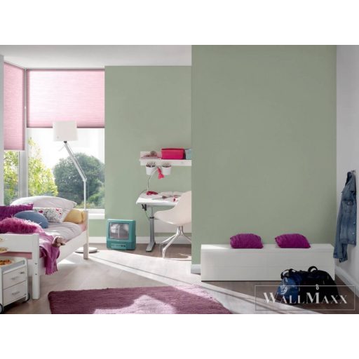 AS Creation Little Love 38315-0 zöld Egyszínű Uni tapéta