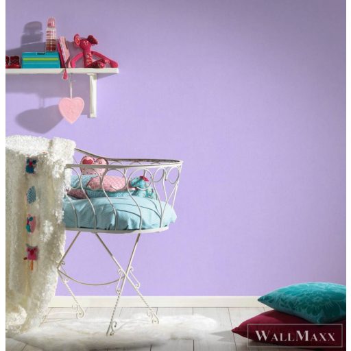 AS Creation Little Love 38318-1 lila Egyszínű Uni tapéta