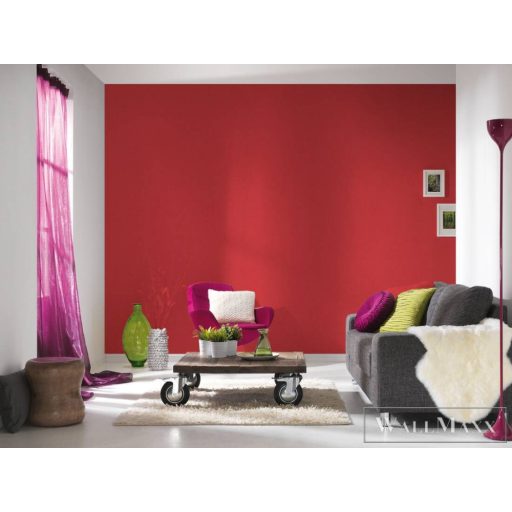 AS Creation Little Love 38324-2 piros Egyszínű Uni tapéta