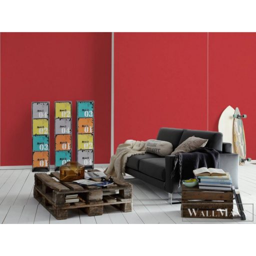 AS Creation Little Love 38324-2 piros Egyszínű Uni tapéta