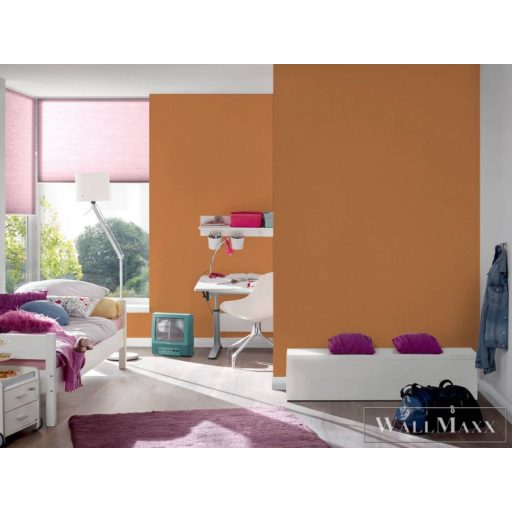 AS Creation Little Love 38326-6 narancssárga Egyszínű Uni tapéta