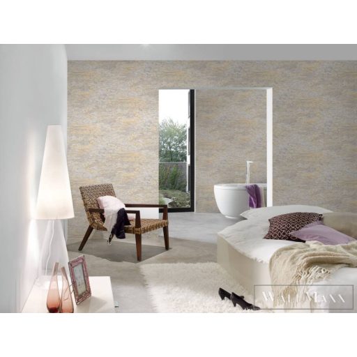 AS CREATION My Home My Spa 38358-2|Modern jellegű arany absztrakt tapéta