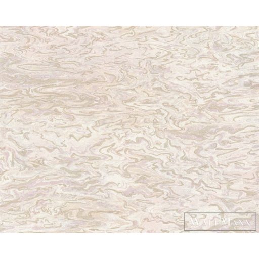 AS CREATION My Home My Spa 38358-3|Modern jellegű bézs absztrakt tapéta