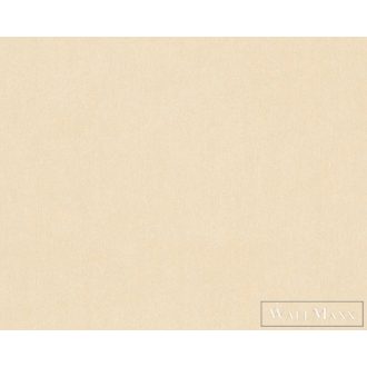   AS Creation Dream Flowery 38361-7 krémszínű, sárga Egyszínű Uni gyapjú-rost tapéta