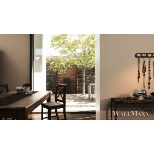 AS Creation Dream Flowery 38361-7 krémszínű, sárga Egyszínű Uni gyapjú-rost tapéta