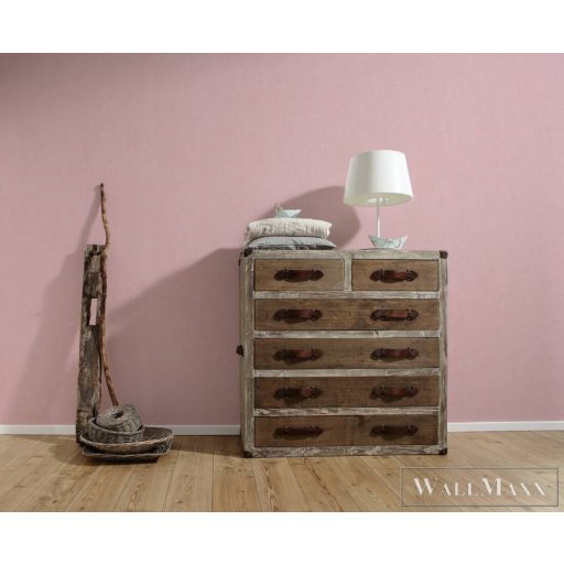 AS Creation Dream Flowery 38366-2 rózsaszín Egyszínű Uni gyapjú-rost tapéta