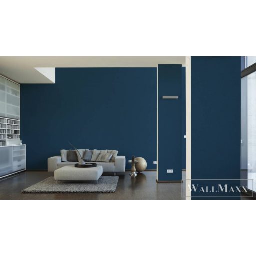 AS Creation Dream Flowery 38367-9 kék Egyszínű Uni gyapjú-rost tapéta