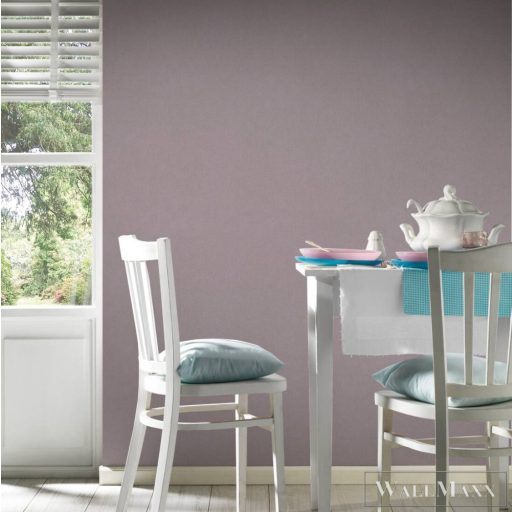 AS Creation Dream Flowery 38371-6 lila Egyszínű Uni gyapjú-rost tapéta